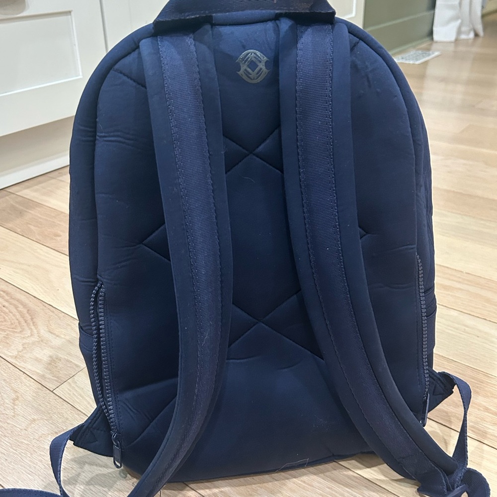 Dagne Dover Dakota neoprene Navy Backpack‎ - Picture 3 of 4